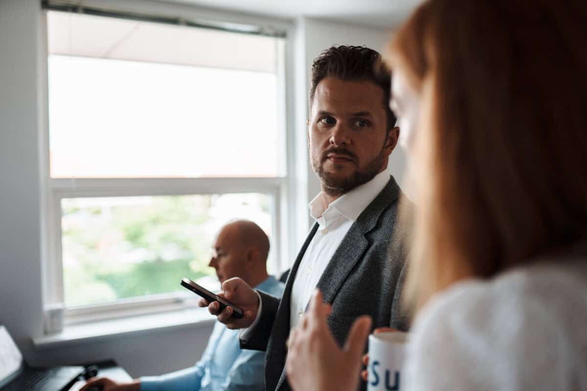 MI Support IT-team i arbejde